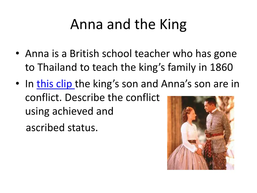 anna and the king
