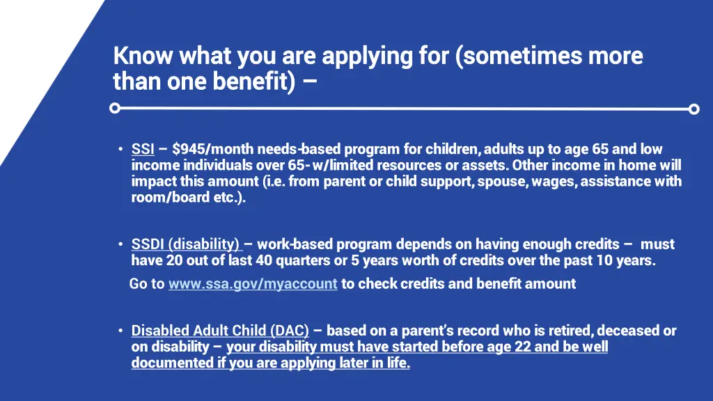 know what you are applying for sometimes more