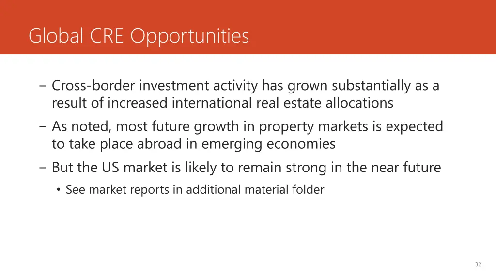 global cre opportunities