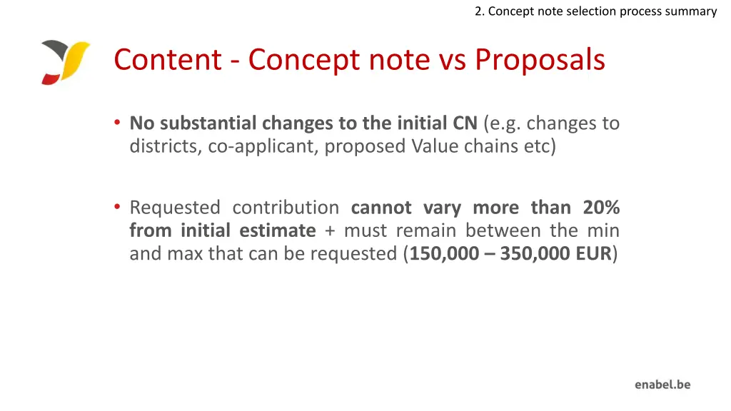 2 concept note selection process summary 2