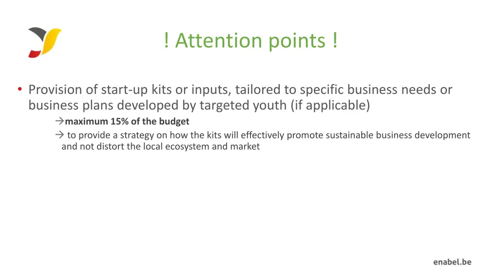 attention points 2