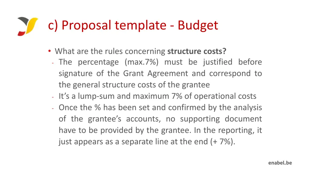 c proposal template budget 3
