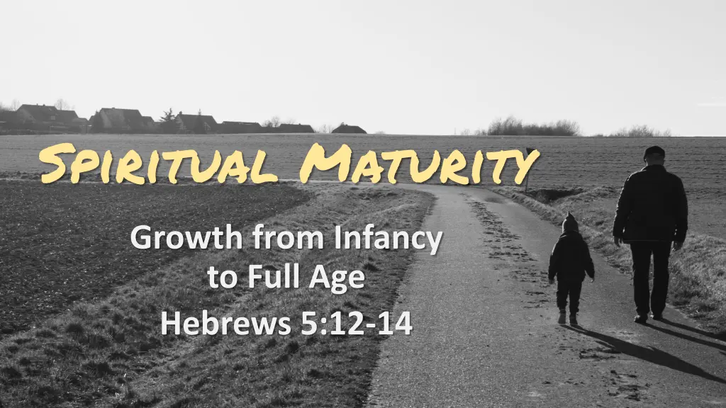 spiritual maturity