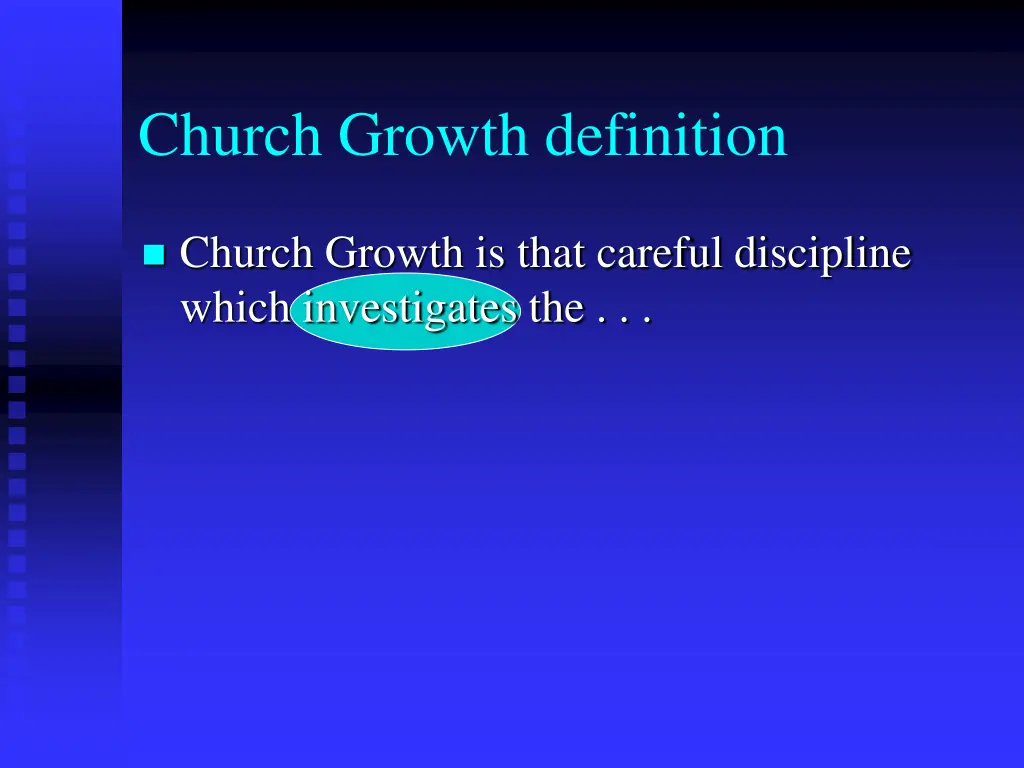 church growth definition