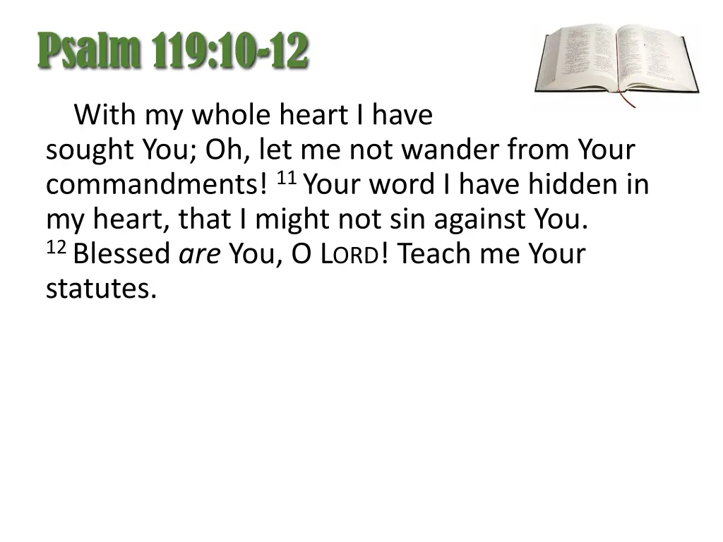 psalm 119 10 12