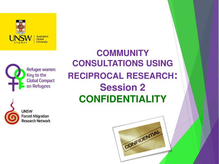 community consultations using reciprocal research