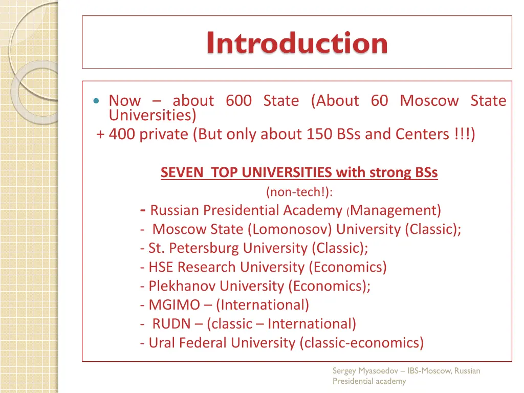 introduction