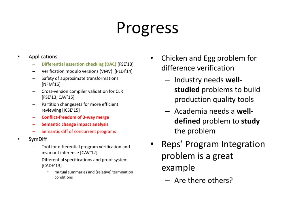 progress 1