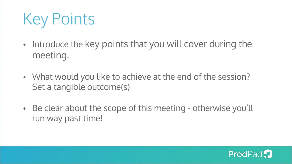 key points
