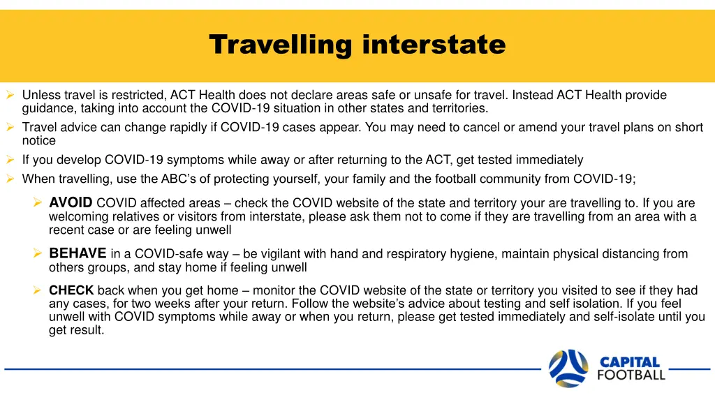 travelling interstate 1