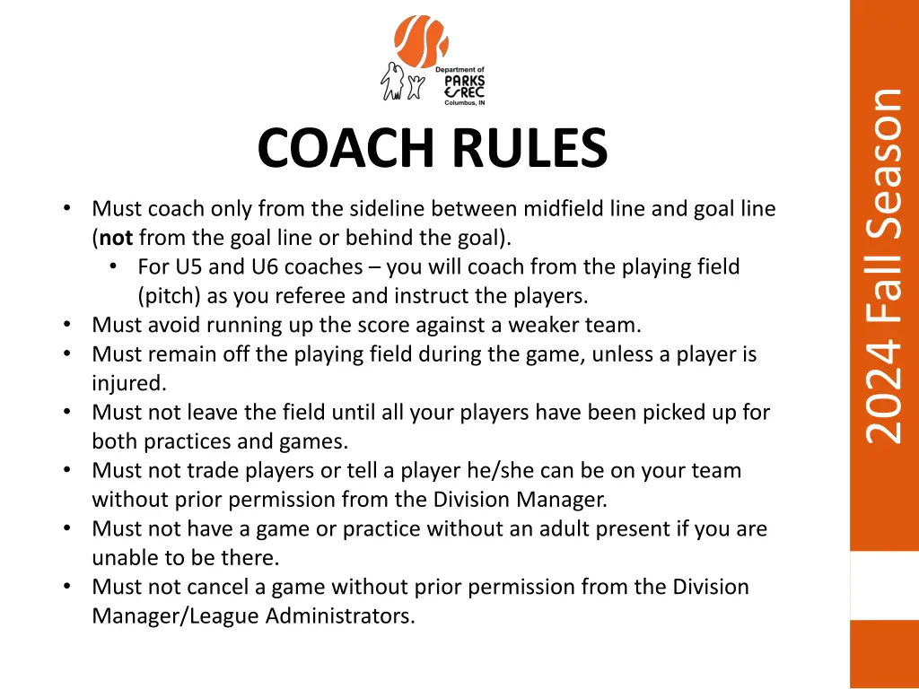 2024 fall season 18