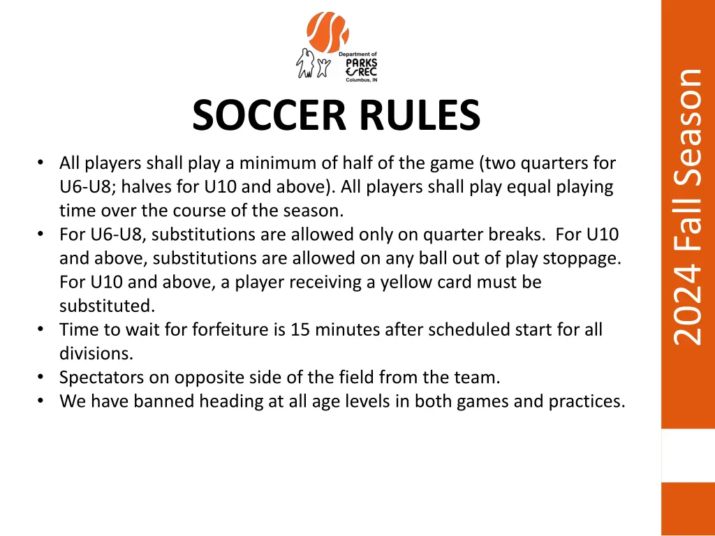 2024 fall season 24