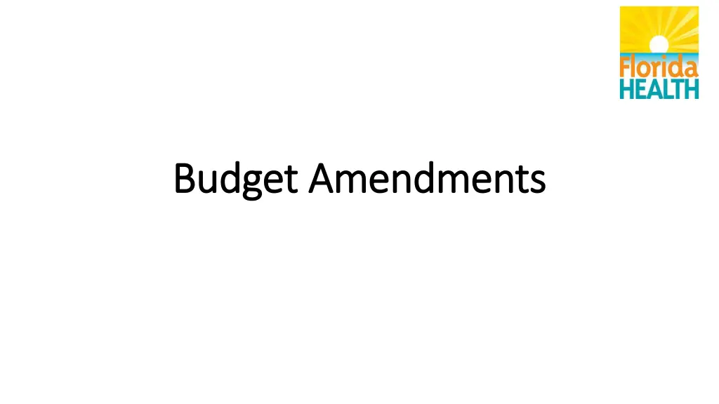 budget amendments budget amendments