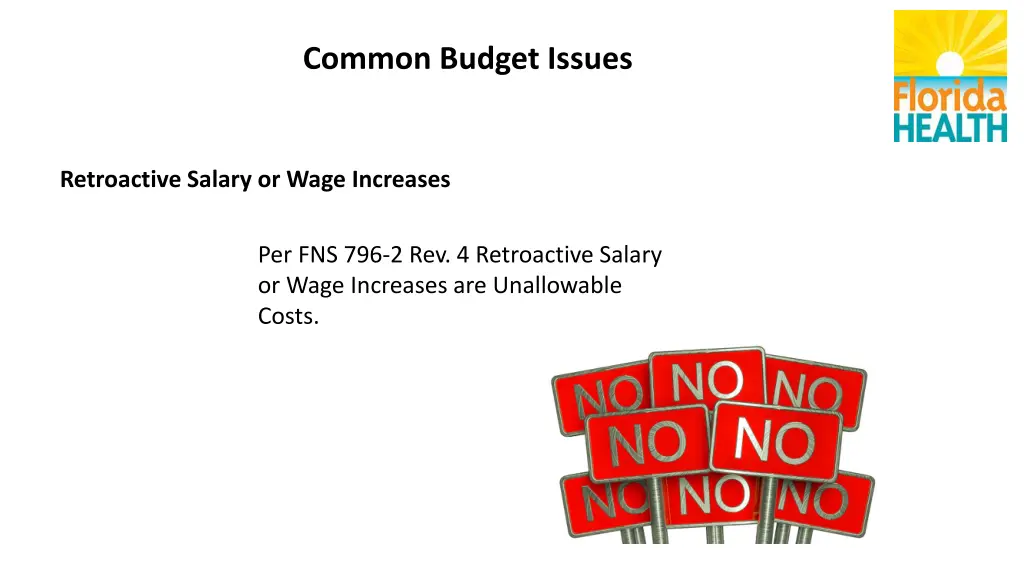 common budget issues 7