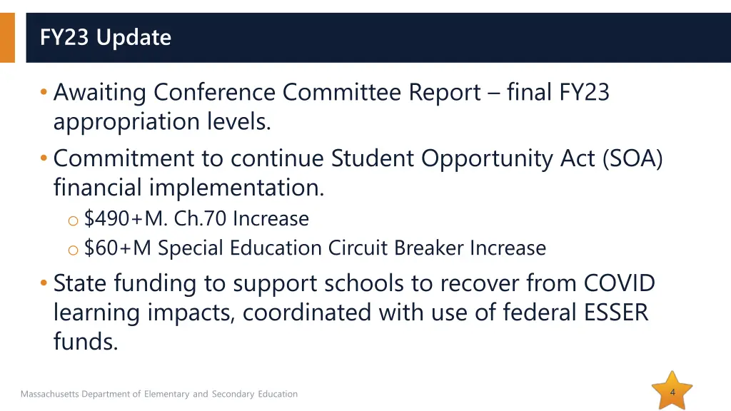 fy23 update