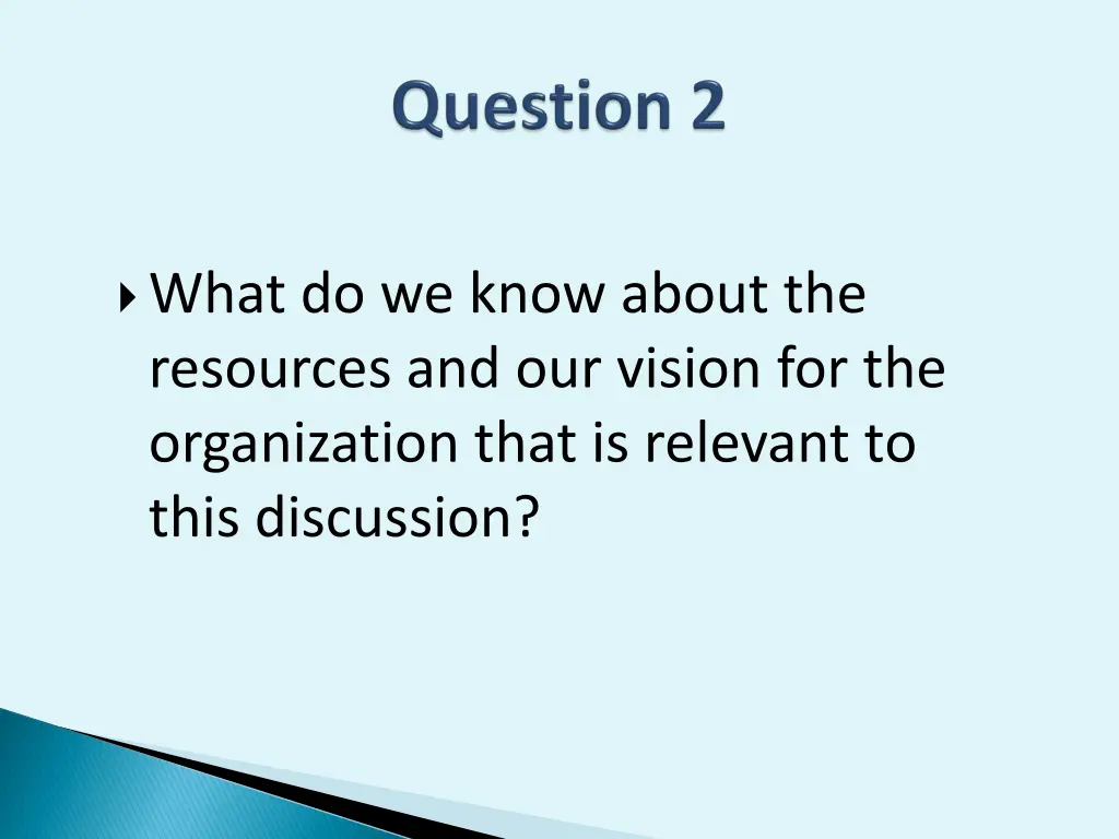 what do we know about the resources