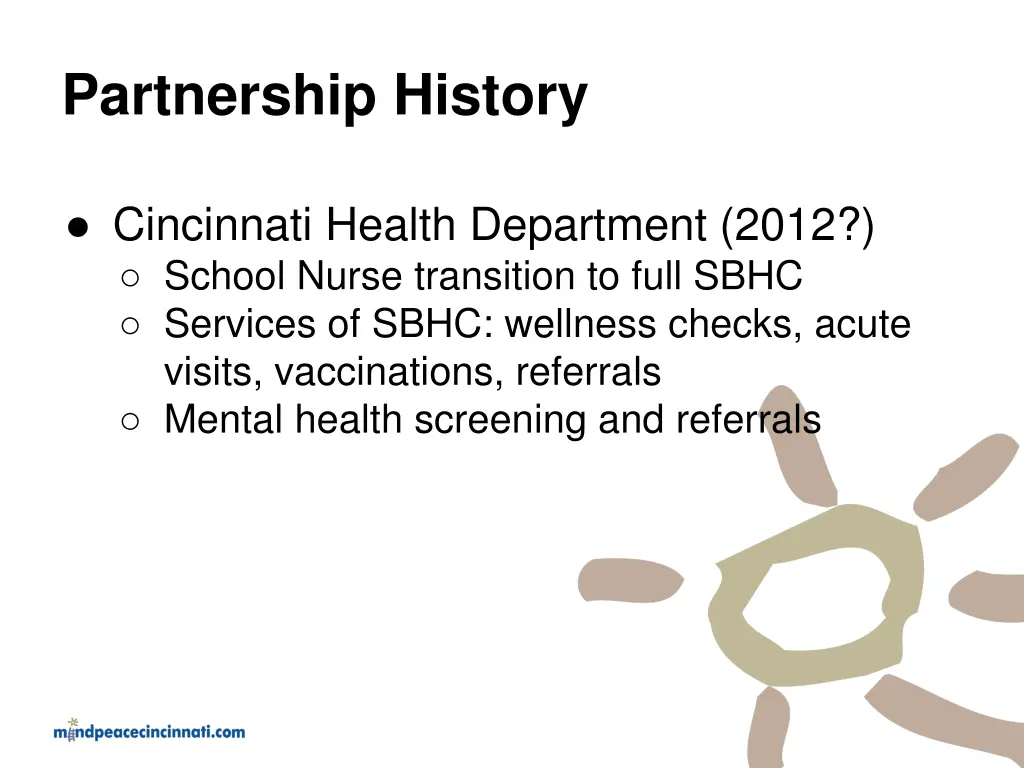 partnership history 2