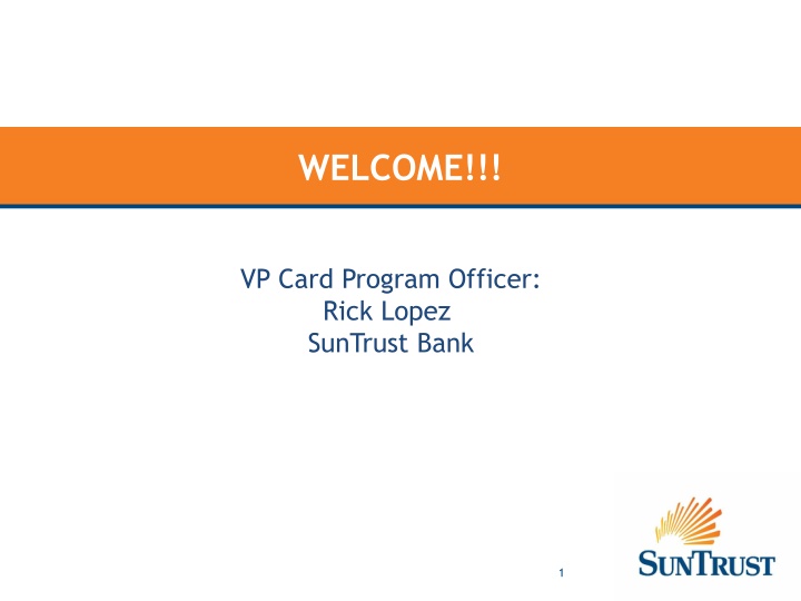 welcome