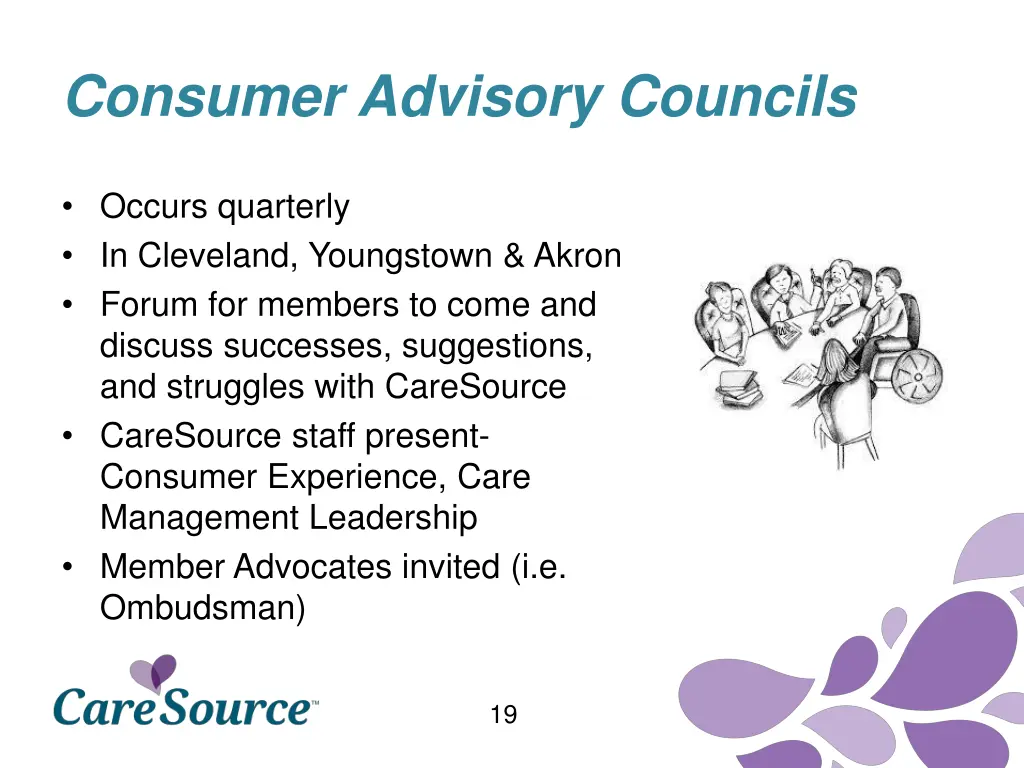consumer advisory councils