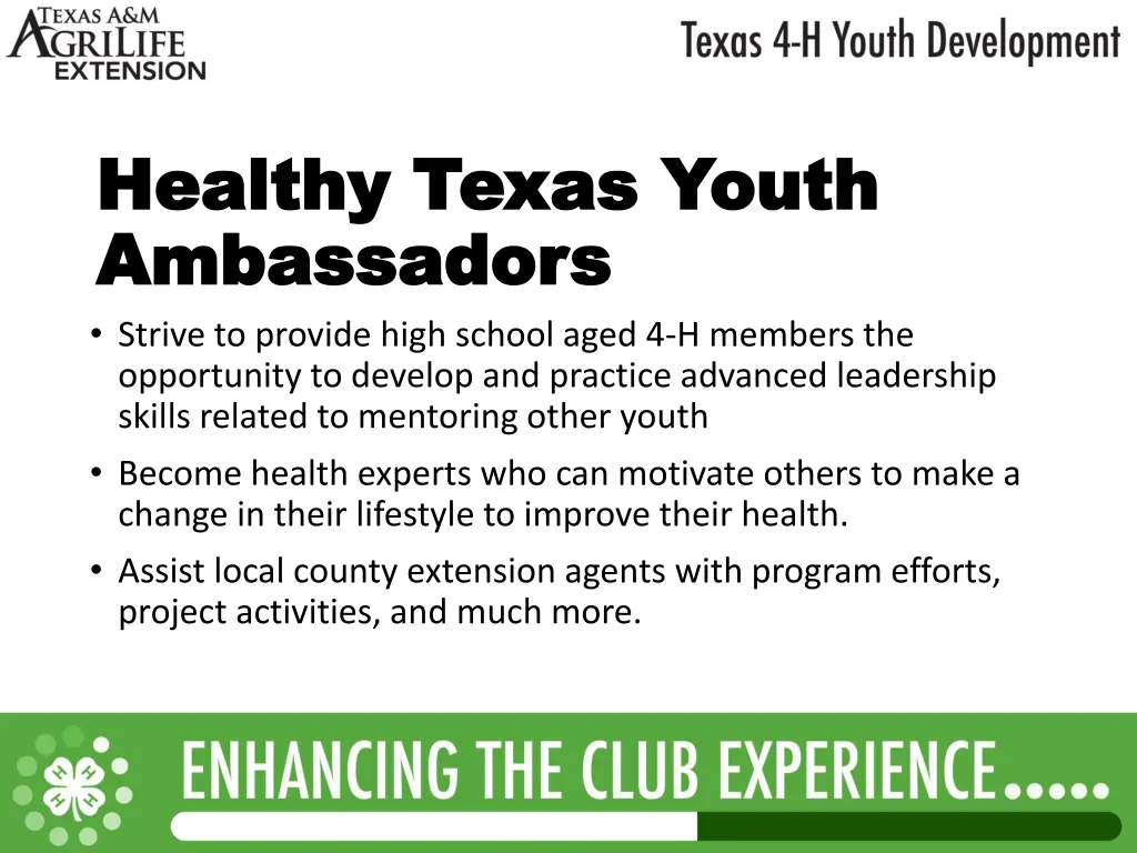 healthy texas youth healthy texas youth