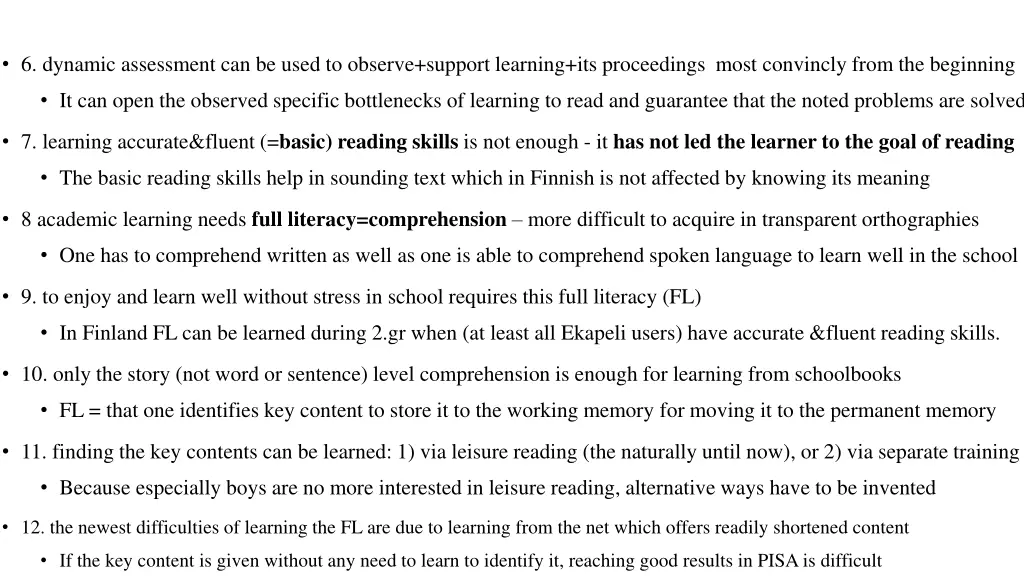 6 dynamic assessment can be used to observe
