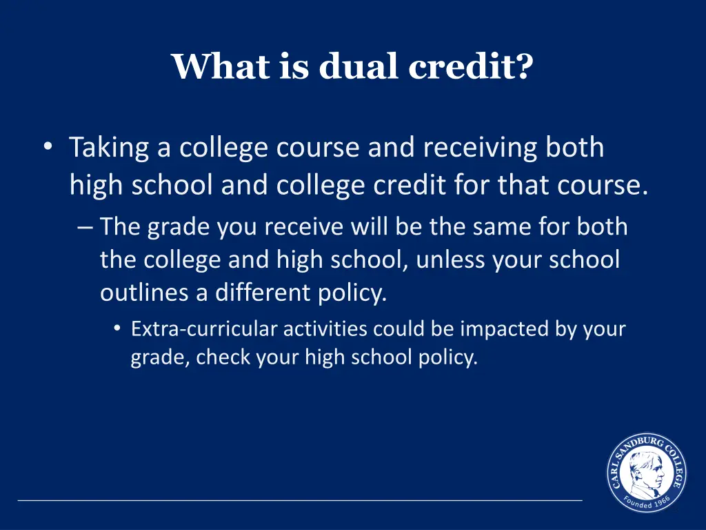 what is dual credit