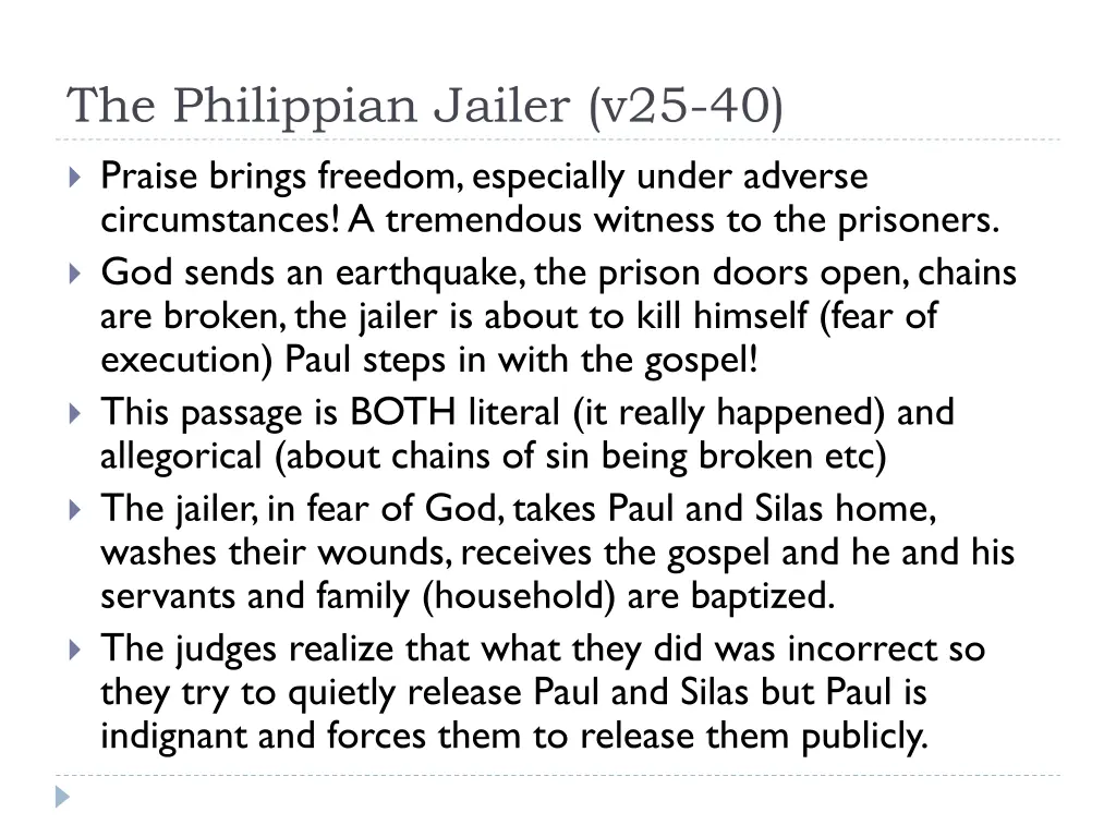 the philippian jailer v25 40