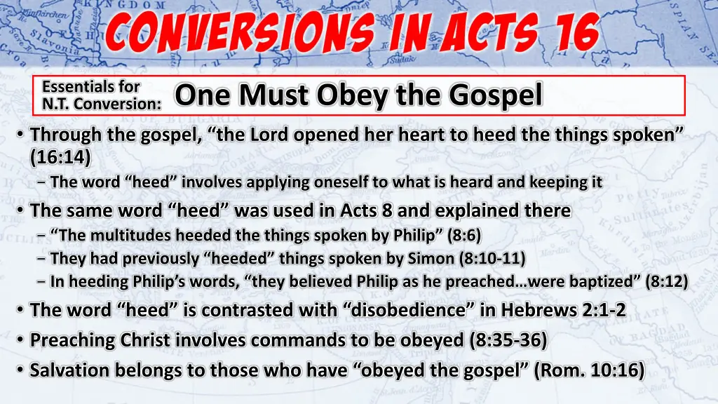 essentials for n t conversion 2