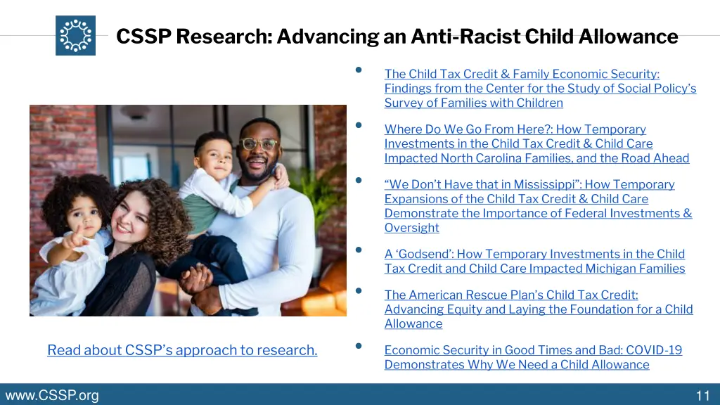 cssp research advancing an anti racist child