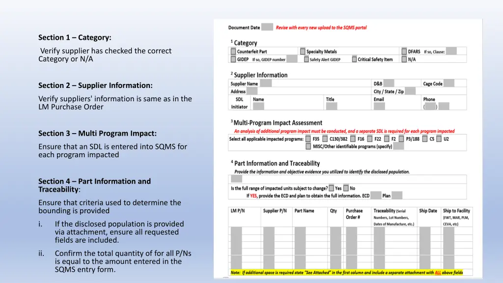 section 1 category