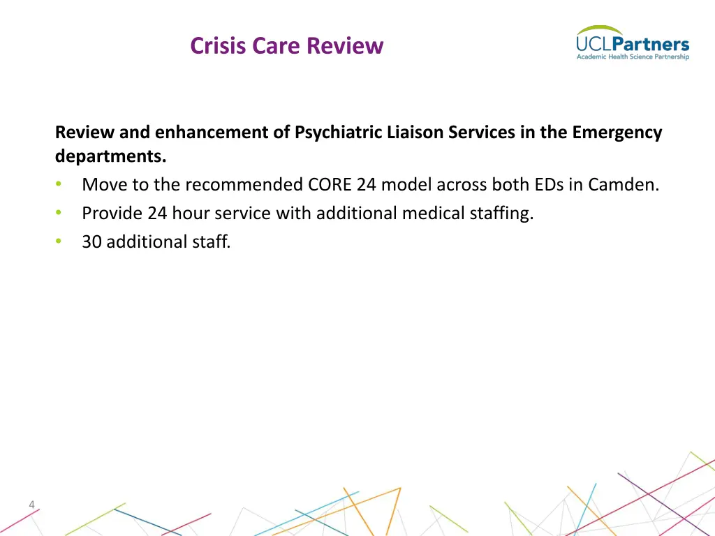 crisis care review 2