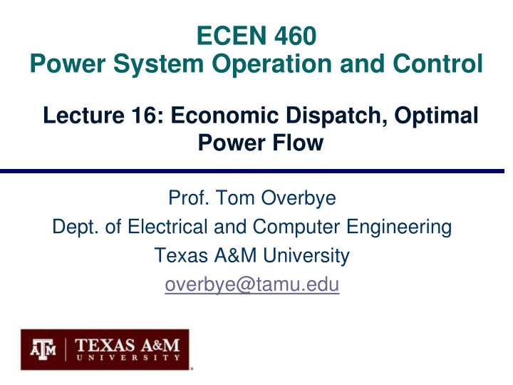 ecen 460