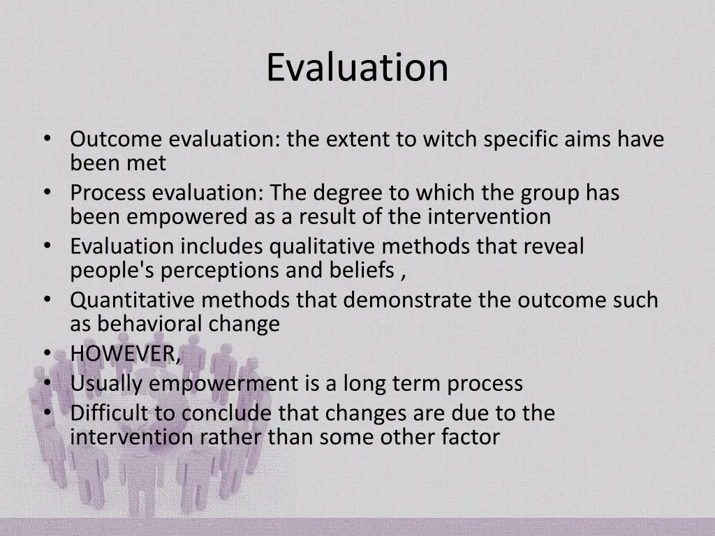 evaluation 2