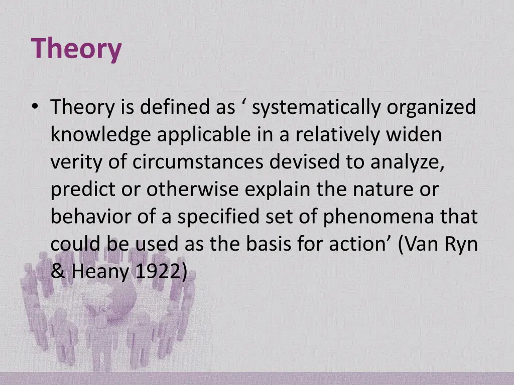 theory