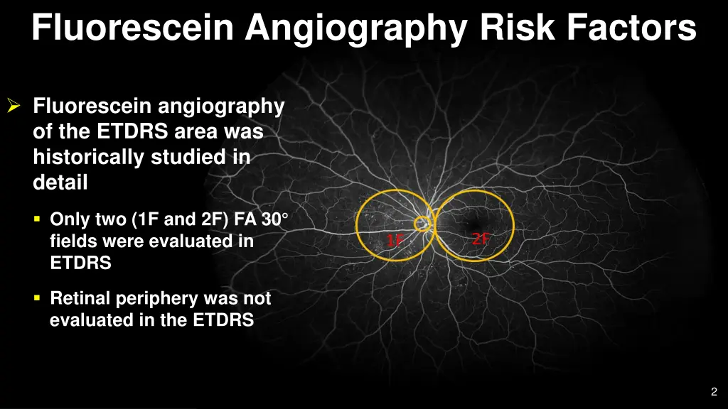 fluorescein angiography risk factors