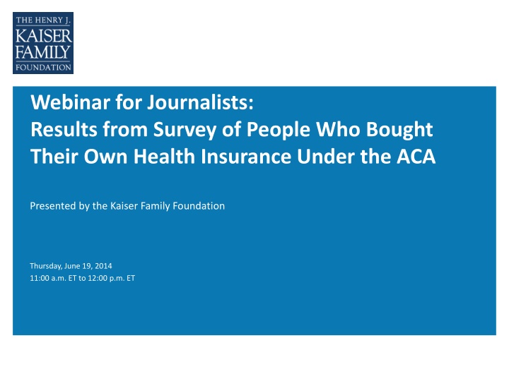 webinar for journalists results from survey