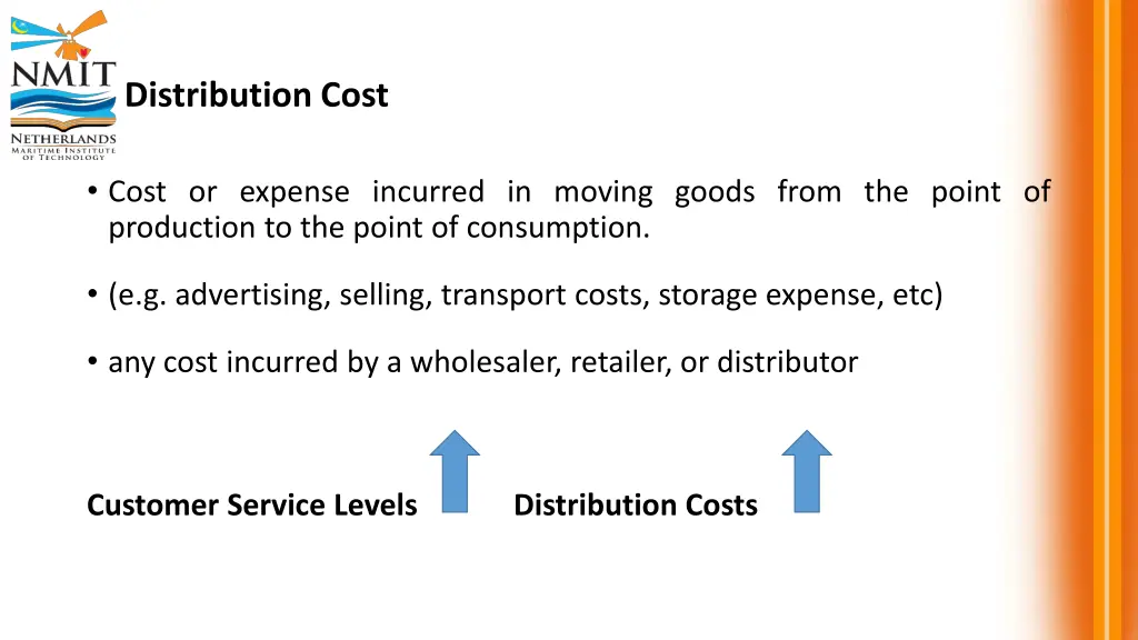 distribution cost