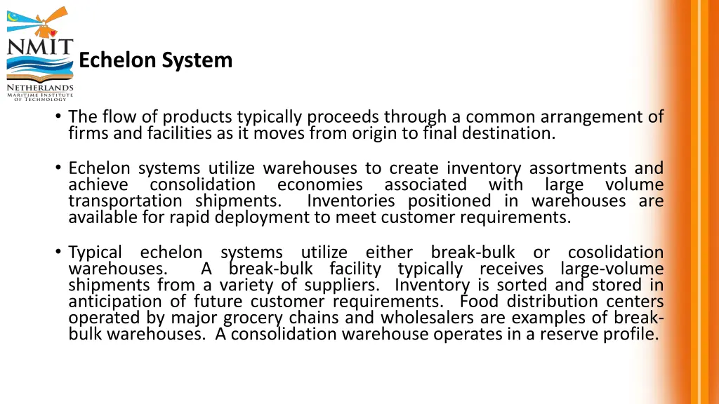 echelon system