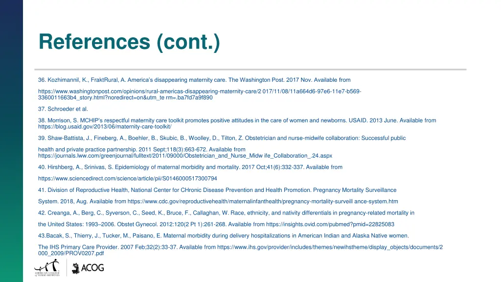 references cont 3