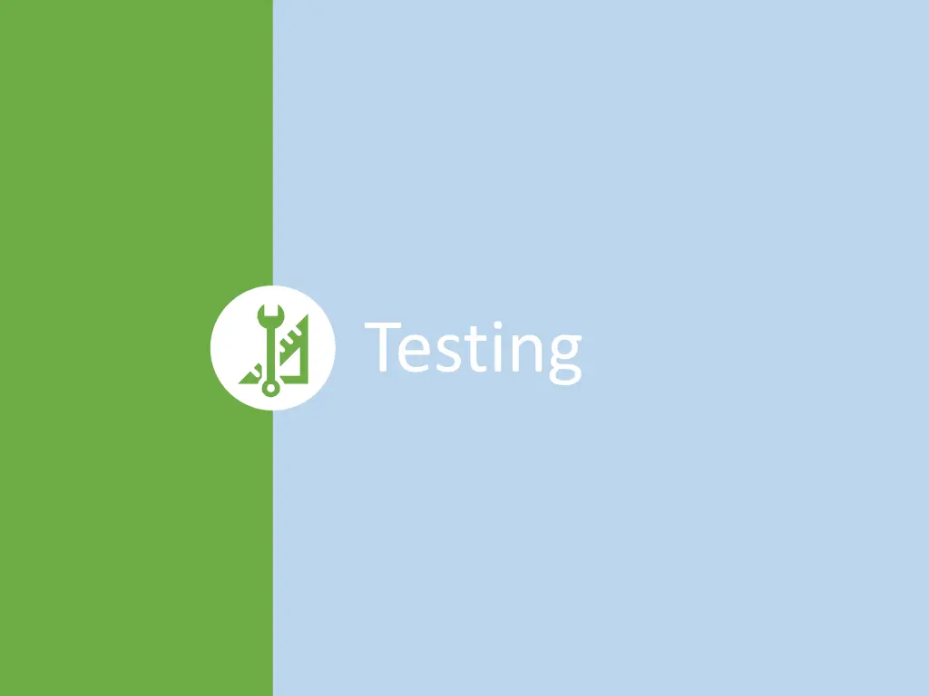 testing