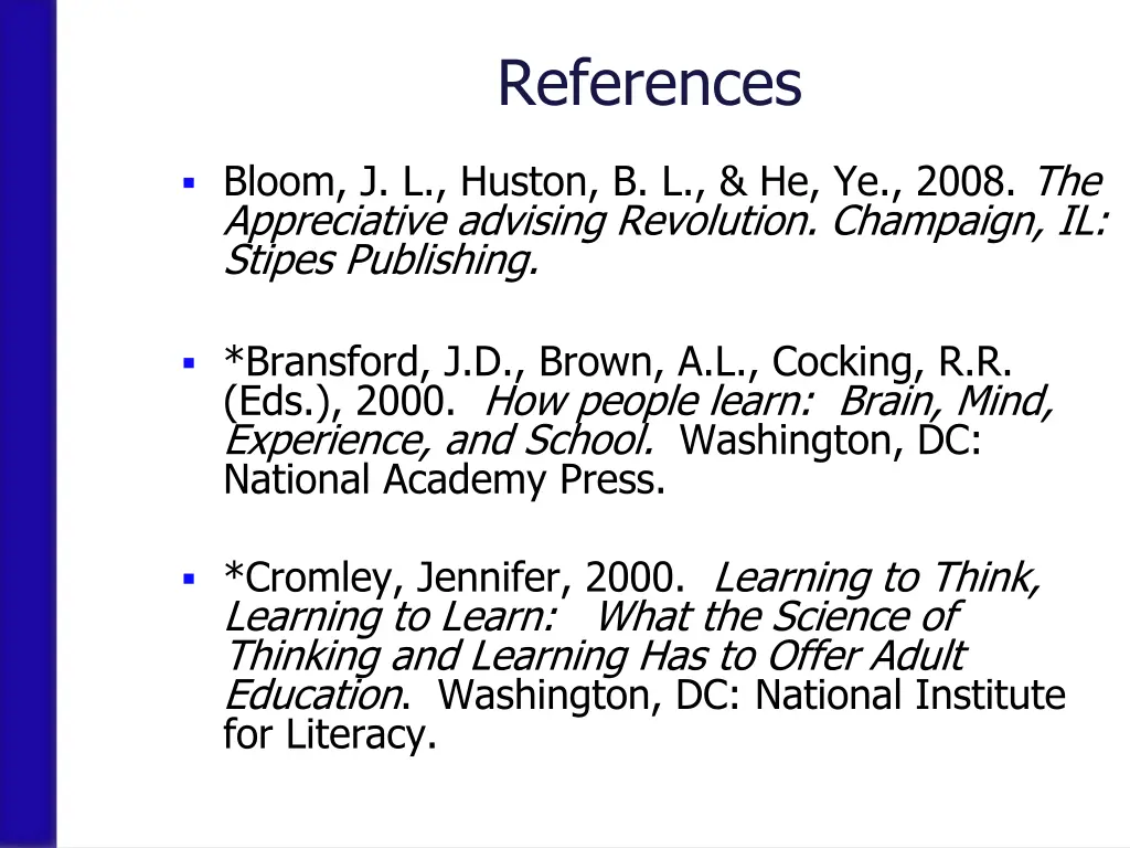 references