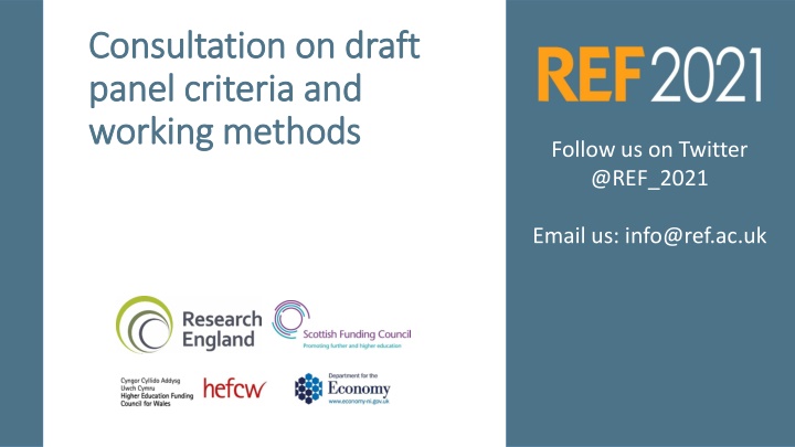 consultation on draft consultation on draft panel