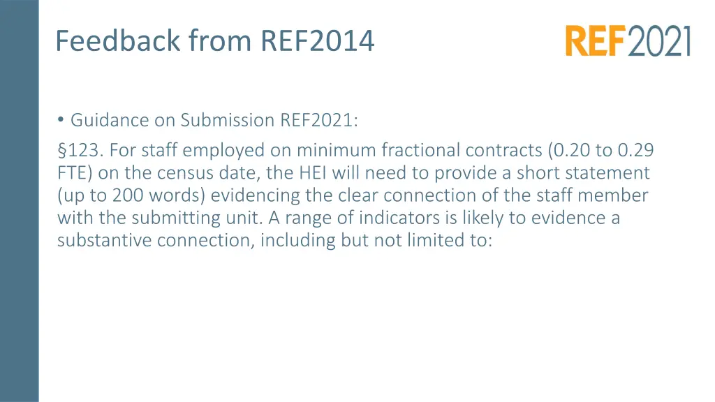 feedback from ref2014 3