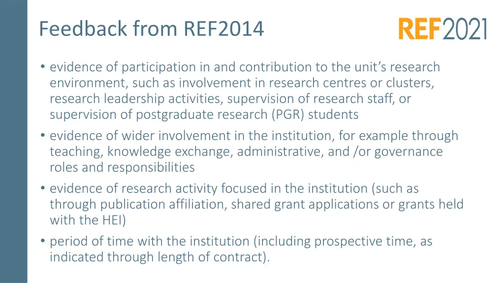 feedback from ref2014 4