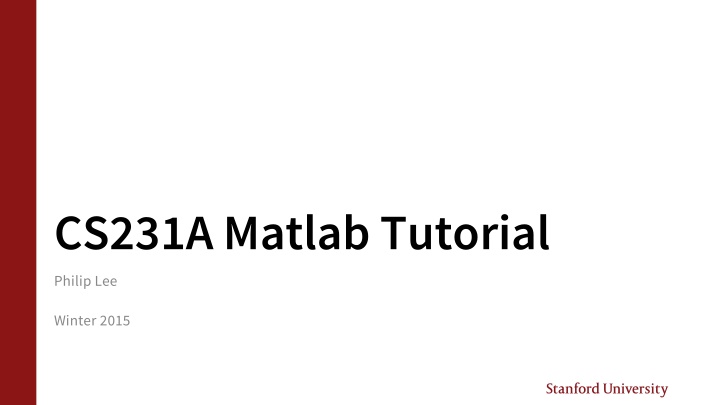 cs231a matlabtutorial