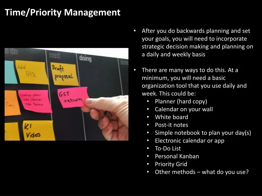 time priority management 3