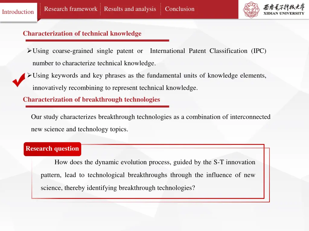 research framework 1