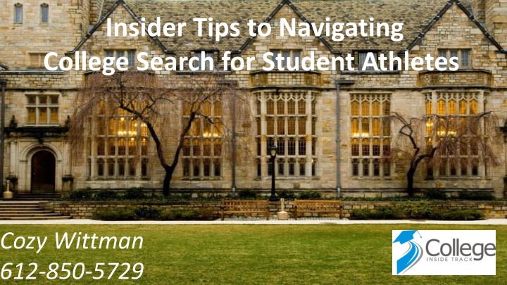 insider tips to navigating college search