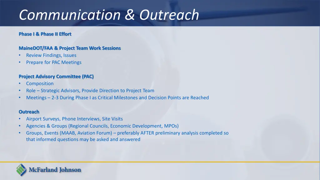 communication outreach