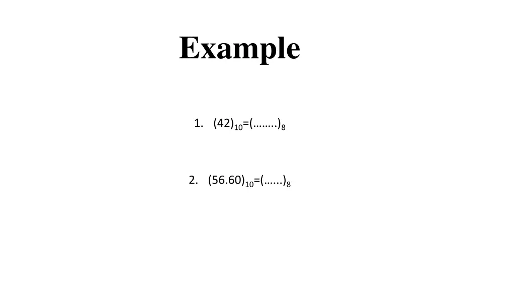 example 1